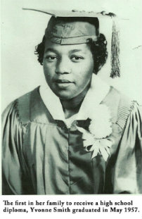 Saint Leo University Center for Online Learning, image of Yvonne Smith in 1957