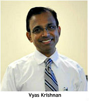 Master of Cyber Security degree professor, Dr. Vyas Krishnan